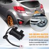 81260-2V010 Hatch Release Button with Camera Trunk Latch for 2012-2017 Hyundai Veloster Rear Back Hatch Release Switch Trunk Button Outside HDL Lock Assembly Tailgate Latch Replace # 812602V010