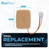 WR60X10141 Refrigerator Evaporator Fan Motor Replacement by BlueStars - Fits GE Hotpoint Fridges - Replaces WR60X31522 WR60X23584 AP5955766 WR60X10346 PS10063450 WR60X10045 WR60X10046