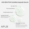 APLB AHA BHA PHA Centella Ampoule Serum | AHA BHA PHA CEN™ 32.5% 1.35 FL.OZ/Korean Skincare, Exfoliant, Long lasting moisturizing, Revitalize for gentle and improve skin texture