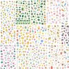 Konsait 700pcs Easter Nail Art Stickers,St. Patrick’s Day Decoration Luck of The Irish Nail Art Stickers Decals, Bunny Shamrock Nail Sticker False Nail Design Self-Adhesive Nail Tips Decorations