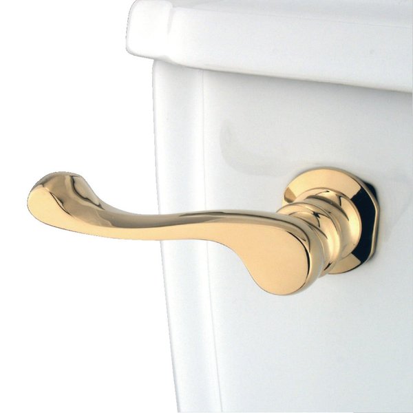 Kingston Brass KTFL2 French Toilet Tank Lever, 2-7/8-Inch, Polished Brass