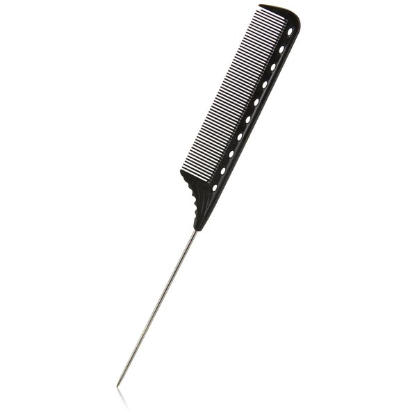 Y.S. Park YS-102 Winding Tail Comb, Carbon Black, 0.0707 kg