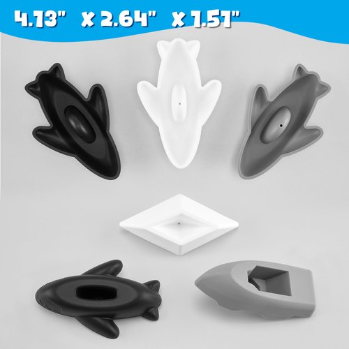 Leeleelon® Mold-Free Floating Boats Bath Toys for Toddlers 1-3, 3 Pack, No Hole Bath Toys for Babies 6-12 Months, Water Table Toys, Bath Toys for Kids Ages 1-3, Water Toys, Pool Toys, Beach Toys