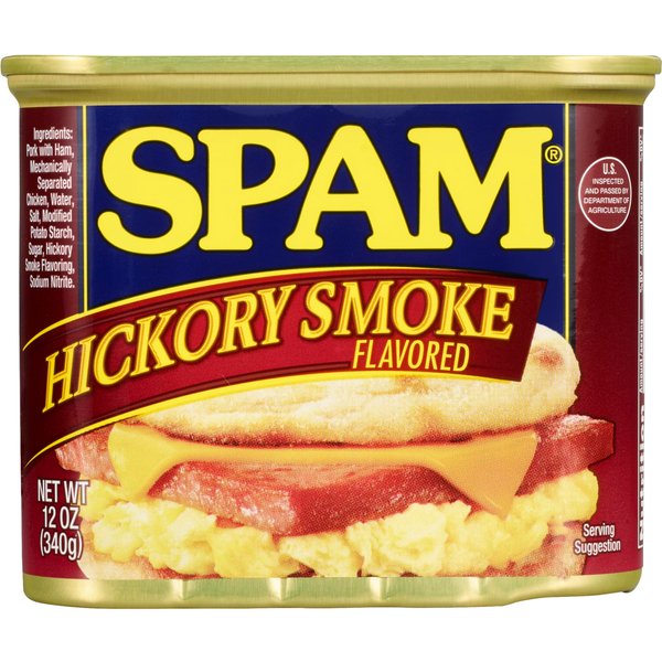 Hormel Spam, Hickory Smoke, 12 oz