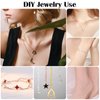 70Ft Jewelry Making Chains, 7 Colors 2mm Stainless Necklace Chains for Jewelry Making, Metal Chains Kit with 210Pcs Jump Rings and 70Pcs Lobster Clasps for DIY Jewelry Necklace Bracelet Anklet Making