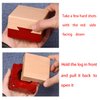 Ahyuan 3D Wooden Brain Teaser Magic Drawers Jewelery Gift Box Logic Puzzle Cube Toy for Children and Adults