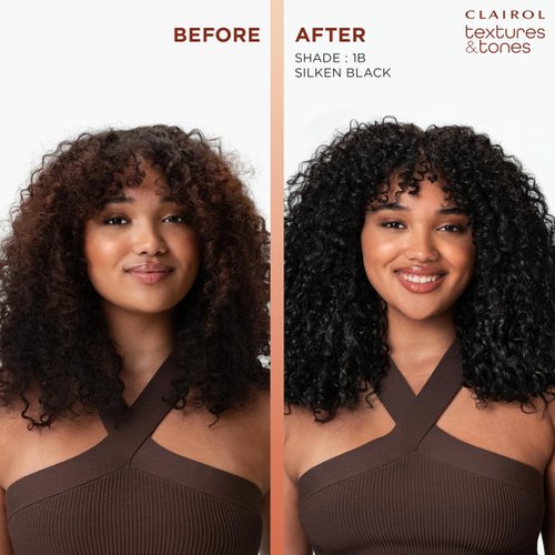 Clairol Textures & Tones Permanent Hair Dye, 4RV Berry Burgundy Hair Color, Pack of 1