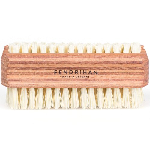 Fendrihan Dual Sided Wood Nail Brush with Sisal Bristles 3.7" (Made in Germany)