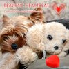 Lenwen 2 Pcs Heartbeat Replacement Soother Heartbeat Simulator, Heartbeat Puppy Toy Heartbeat Dog Toy for Puppy Puppy Sleep Aid Replacement Pulsing Heartbeat for Pets Cats Dog Anxiety Relief
