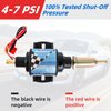 CarBole Micro Electric Gasoline Fuel Pump Universal 5/16 inch Inlet and Outlet 12V 1-2A 35GPH 4-7 P.S.I.