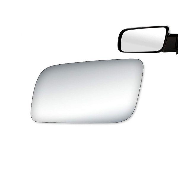 WLLW Mirror Glass Replacement for CHEVY GMC 1992's - 2000's Truck Left LH Driver Side