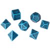 Q WORKSHOP Call Of Cthulhu The Outer Gods Azathoth RPG Ornamented Dice Set 7 Polyhedral Pieces