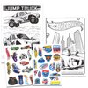 Hot Wheels Tattoos Party Favors for Kids - Hot Wheels Temporary Tattoos for Kids Bundle Includes 50+ Hot Wheels Temporary Tattoos for Kids, Boys Plus Door Hanger | Hot Wheels Party Supplies