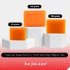 Kojie San Skin Brightening Soap - Bundle Pack - Original Kojic Acid, Dark Spot Remover Bar Soap with Coconut & Tea Tree Oil – 65g x 24 Bars