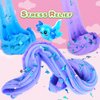 Jigejunfa Cloud Slime with Stars Moons Glitter Add Ins, Scented Premade Slime for Kids, Stretchy Sludge Non Sticky Putty, Slime Party Favors Stress Relief Toy for Girls Boys Birthday, Blue/Purple 7OZ