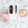 Berrcom No-Touch Forehead Thermometer for Adults, Kids, and Babies, Digital Infrared Medical Thermometers with Fever Alarm, LED Display, Dual Probe Technology
