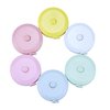 abolius 6 Pack Measuring Tape Retractable, 60-Inch 1.5 Meter Dual Sided Flexible Ruler, Push Button Sewing Measurement Tape, Body Measuring Tape, Retractable Small Mini Soft Sewing Fabric Cloth Waist