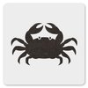 MAGJUCHE Crab Stencil 6 Inches, Reusable Crab Stencil for Painting DIY Crafts Decor