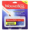 WoundSeal Topical Powder Wound Care First Aid for Cuts, Scrapes and Abrasions Single Use, 4 count (Packaging May Vary)