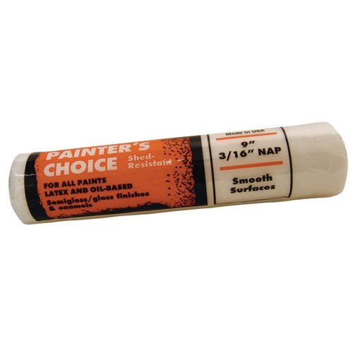 Wooster Brush R273-9 Painter's Choice Roller Cover, 3/16-Inch Nap, 9-Inch