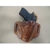 Azula OWB Leather 2 Slot Molded Pancake Belt Holster for Beretta 84/85 .380 CCW TAN RH