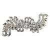 Faship Gorgeous Clear Crystal Floral Hair Barrette Clip