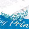 Atoden Birthday Crown and Sash Set Birthday Girls Princess Tiara Queen Crowns Blue Crystal Tiara Women Rhinestone Tiara Birthday Headband Happy Birthday Decorations Party Gifts