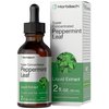 Horbäach Peppermint Leaf Liquid Extract | 2 fl oz | Vegetarian, Non-GMO & Gluten Free Herbal Supplement