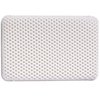 OSVINO Bath Pillow Thick Comfy Drainage for Jetted Tub Spa Cushion with 8 Suction Cups, White, 7.5"x11.5"x2"