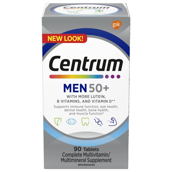 Centrum for Men 50+, 90 tabs