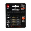 Fujitsu HR-4UTHCEX(4B) 4-Pack AAA High Capacity Ni-MH Pre-Charged Rechargeable Batteries (Made in Japan)