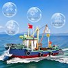 MEOA Fishing Boat Building Blocks Toys 582pcs Marine Theme City Ship Model Building Kits Fishing Ships Building Set for Boys Ideal Gifts for Kids and Adults