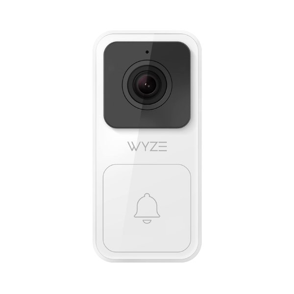 Wyze Video Doorbell, 1080p HD Video, 3:4 Aspect Ratio: 3:4 Head-to-Toe View, 2-Way Audio, Night Vision, Hardwired (Chime not Included)
