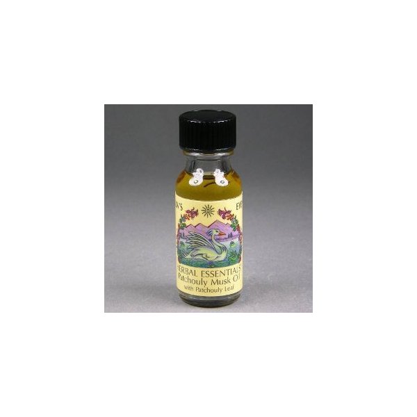 Patchouli Musk - Sun's Eye Herbal Essential Oils - 1/2 Ounce Bottle