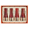 Cigar Mouthpiece Set for Men and Women Short Cigar Holder (Color:Red)