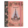 Punch Studio Book Style Journals with Elastic Band Closure (Romantic Eiffel)