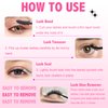 Lash clusters, DIY false eyelashes 320 PCS Individual Lashes, 30D+40D 9-16MM MIX Eyelash Extension Kit, D Curl False Eyelashes At Home