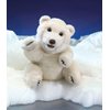 Folkmanis Sitting Polar Bear Hand Puppet