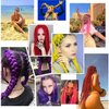 Pre Stretched Braiding Hair 32inch 3 Packs Blue Braiding hair Extensions Synthetic Crochet Braids, Hot Water Setting Professional Soft Yaki Texture. (32inch(3Packs),Blue#)