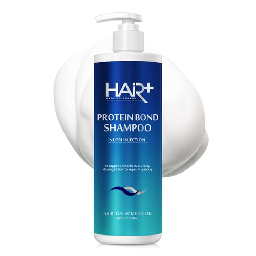 HAIR PLUS Velvet Protein Shampoo | Shampoo for Men & Women | Shampoo for Dry Hair | Hair Shampoo for Sensitive Scalp | Dry Scalp Shampoo & Hair Products for Dry Damaged Hair ( 500ml, 16.9fl oz)