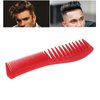 Detangling Hair Comb Portable Home Salon Fine Wide Tooth Styling Comb Hairdressing Tool Hair Styling Comb Hairdressing Comb Salon Comb Barber Comb Double ended Comb Red