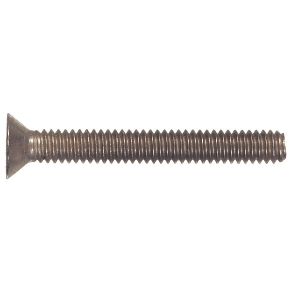 Hillman 3731 2-56 x 3/8 in. Stainless Steel Flat Head Phillips Machine Screw (50-Pack)