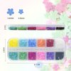 800 Pcs Nail Charms Art Charms Butterfly Nail 3D Nails Decoration Crafts DIY Diamonds Rhinestones Acrylic Nails Jewelry Accessories Gold Silver Pearls Nail Supplies Resin Flatbacks Flower Nails Gems