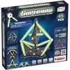 Tinamiri SUPERMAG - Glow 45 | Educational Construction Fun | 45 Piece Set | Europe-Made | STEM | Toy Magnetic Building Sets | Magnet Toys | Supermag 0666