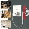 Cord Organizer for Kitchen Appliances - Upgraded Adhesive Cord Winder Wrapper Holder Cable Organizer for Small Appliances, Coffee Makers, Mixer, Pressure Cookers and Air Fryers (Black+Grey, 12 Pack)