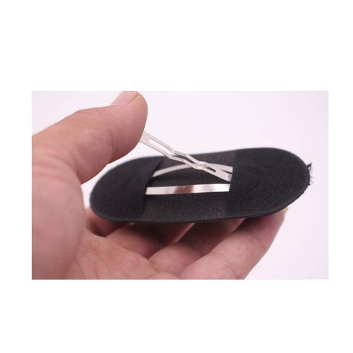 Erioctry Hair Clip, 10 PCS Black Sponge Foam Bump Up Volume Hair Insert Clips for Women Girls