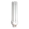 GE Lighting 97596 T4 Compact Fluorescent Lamp 13 Watt 4-Pin G24q-1 Base 900 Lumens 82 CRI 3500K Ecolux Double Biax