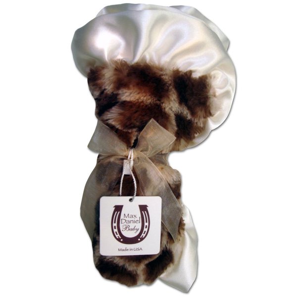 Max Daniel Baby Security Blanket - Ivory Giraffe