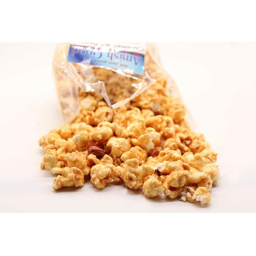 Amish Good Premium Caramel Popcorn with Peanuts * Real Butter and Coconut Oil in 12 oz Bag