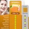 HOYEHOLA Kojic Acid Turmeric Soap Bar - Dark Spot Remover for Face Even Skin Tone, Moisturizing & Nourishing Natural Ingredients 2Pack